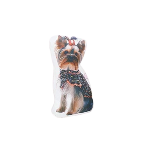 Yorkshire Terrier Deurstopper huisdier - Multicolor - 19 x 9 x 28 cm - 1 Kg - Vest