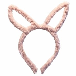Superzachte Paas Diadeem BUNNY EARS - Roze - Pluche - Superzachte Pasen Diadeem