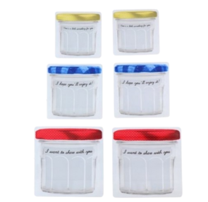 Herbruikbare Bewaar Zakken - Geel / Blauw / Rood - 6 stuks