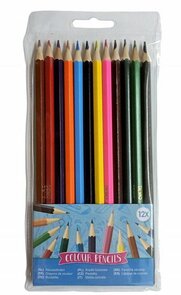 Kleurpotloden set 12 kleuren - Multicolor 