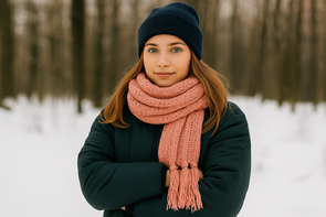 Sjaal ANNA - Roze - Vrouwen