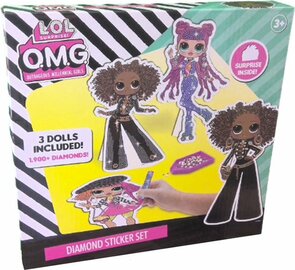 LOL Surprise Diamond Sticker set - Met 1900 steentjes 