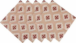 Servetten Symbool - Zalm kleur - Katoen - 33 x 33 cm - 3 laags - 20 stuks