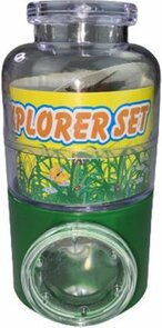 Bug Explorer Set - Groen / Transparant - Kunststof