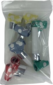 Feesttoeters - Multicolor - 8 stuks - Feesttoeter - Verjaardag - Feest - Cadeau