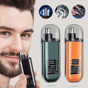 USB-oplaadbare neus- en oorhaartrimmer, draagbare elektrische neustondeuse -Mini compact  - Snel opladen - Geschikt voor mannen en vrouwe 