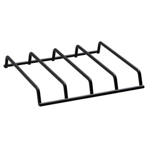 Pannenonderzetter LEON - Zwart - Metaal - 20 x 20 x 3 cm - Vierkant