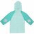 Regenjas Kinderen - Turquoise - Maat S - Met Drukknopen - Vissen - Kleur veranderend - Regen