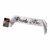 Sjerp met tekst ''Bride to be'' - Sierlijke letters - Wit / Paars - Kant - 75 x 10 cm - 1 stuk - Verjaardag - Decoratie - Feest - Jarig - Bride to be SJERP