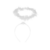 Engel Diadeem - Wit - One Size - Carnaval - Verkleden - Verkleedaccessoire - Engelen
