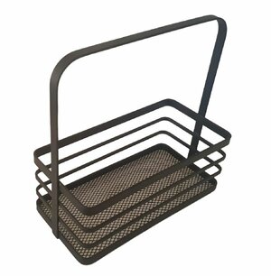 Kruidenrekje RALPH - Zwart - Metaal - 20 x 10 x 19.5 cm - Staand - Industrieel Kruidenrekje RALPH - Zwart - Metaal - 20 x 10 x 19.5 cm - Staand - Industrieel