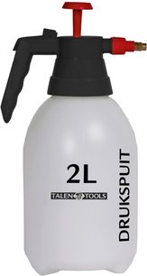 Talen Tools plantspuit - Wit / Zwart - Kunststof - 2L Talen Tools plantspuit - Wit / Zwart - Kunststof - 2L