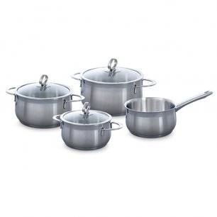 BK Excellent Pannenset - 4 delig - RVS BK Excellent Pannenset - 4 delig - RVS