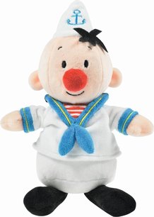 Bumba Matroos - Wit / Blauw - 20 cm - Knuffel Bumba Matroos - Wit / Blauw - 20 cm - Knuffel
