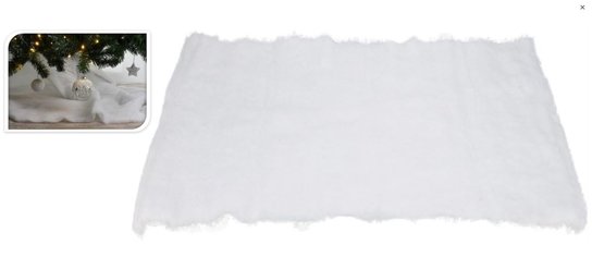 Sneeuwdeken Wit - 100x100 cm Sneeuwdeken Wit - 100x100 cm