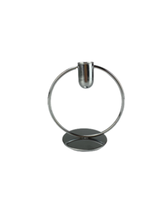 Kaarshouder Cirkel - Zilver - Metaal - 13.5 x 12.8 cm Kaarshouder Cirkel - Zilver - Metaal - 13.5 x 12.8 cm