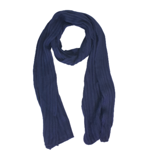 Lange Sjaal SIGRID - Donkerblauw - Dames - Acryl Lange Sjaal SIGRID - Donkerblauw - Dames - Acryl