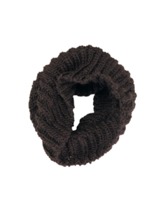 Ronde Sjaal RENEÉ - Zwart - Unisex - Polyester Ronde Sjaal RENEÉ - Zwart - Unisex - Polyester