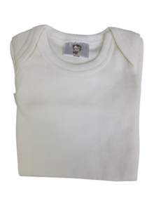 Baby romper - Wit - Katoen - Maat 56 / 62