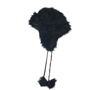 Deuba Faux fur bontmuts - Zwart - Pompons - Nep bont muts - Russische bontmuts met pompoms Deuba Faux fur bontmuts - Zwart - Pompons - Nep bont muts - Russische bontmuts met pompoms