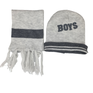 Muts en Sjaal Set IAN - Grijs - Jongens