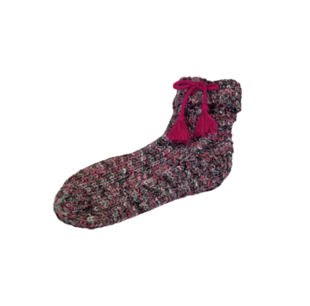 Warme Sokken Met Balletjes - Roze / Multicolor - Maat 31 / 34 Warme Sokken Met Balletjes - Roze / Multicolor - Maat 31 / 34