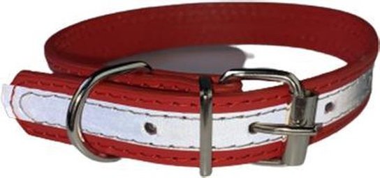 Hondenhalsband SOESJE - Rood - Verstelbaar - 41 x 2 cm Hondenhalsband SOESJE - Rood - Verstelbaar - 41 x 2 cm