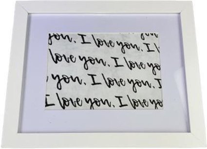 Fotolijst ALYSIA - Wit - 27.5 x 22.5 cm