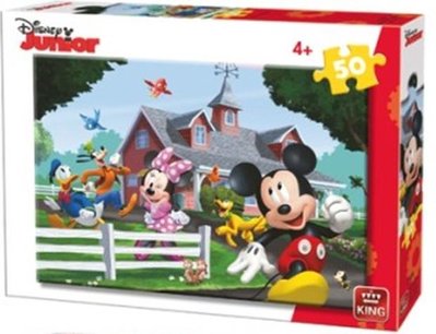 Mickey mouse puzzel - 50 stukjes