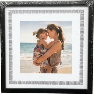 Fotolijst REINA - Zwart - Hout / Glas - 20 x 20 cm