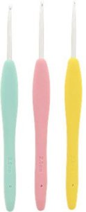 Haaknaalden set - Multicolor - Kunststof / Metaal - 2 mm / 2,5 mm / 3 mm - 3 Delig Haaknaalden set - Multicolor - Kunststof / Metaal - 2 mm / 2,5 mm / 3 mm - 3 Delig