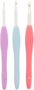 Haaknaalden set - Multicolor - Kunststof / Metaal - 4 mm / 5 mm / 6 mm - 3 Delig Haaknaalden set - Multicolor - Kunststof / Metaal - 4 mm / 5 mm / 6 mm - 3 Delig