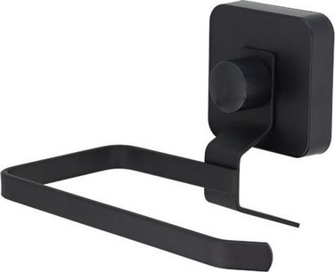 Toiletrolhouder met zuignap BILLY - Zwart - Metaal - 15,5 x 11 x 8 cm Toiletrolhouder met zuignap BILLY - Zwart - Metaal - 15,5 x 11 x 8 cm