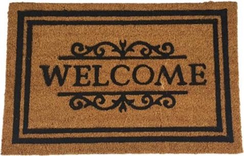 Deurmat - 'Welcome' - Kokosmat - 40 x 60 cm