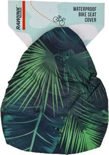 Waterproof fietszadelhoes planten - Groen / Zwart - PVC - Rekbaar - Zadelhoes - Fietshoes - Zadel Waterproof fietszadelhoes planten - Groen / Zwart - PVC - Rekbaar - Zadelhoes - Fietshoes - Zadel