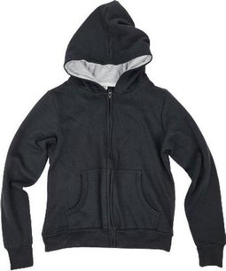 Kinder vest met capuchon - Lichte stof - Hoodie - Sweatvest - Grijs - Katoen - Maat 110/116 Kinder vest met capuchon - Lichte stof - Hoodie - Sweatvest - Grijs - Katoen - Maat 110/116