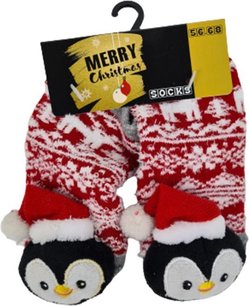 Kerst Rendier Babysokken - Baby Sokken - Newborn - Sokjes - Babysokjes - Babysokken - 0-6 maanden - 1 paar Kerst Rendier Babysokken - Baby Sokken - Newborn - Sokjes - Babysokjes - Babysokken - 0-6 maanden - 1 paar