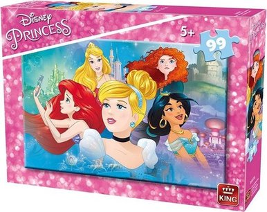 King Disney princess puzzel - 99 stuks