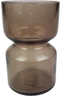 Theelichthouder XANDER - Brons / Transparant - Glas - Ø 7 cm - Waxinelichthouder – Waxinelicht – Gezellig – Sfeer – Kerst – Feestdagen – Licht – Wintertijd – Herfst – Thuis – Woonkamer – Interieur – Decoratie – Cadeau Theelichthouder XANDER - Brons / Transparant - Glas - Ø 7 cm - Waxinelichthouder – Waxinelicht – Gezellig – Sfeer – Kerst – Feestdagen – Licht – Wintertijd – Herfst – Thuis – Woonkamer – Interieur – Decoratie – Cadeau