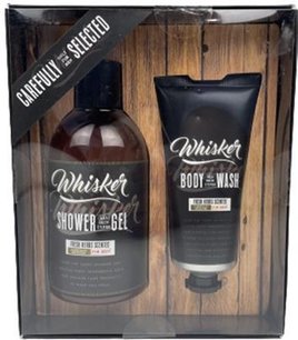 2 in 1 Douche pakket Whisker - 2 stuks - Douche gel 270 ml - Body wash 100 ml - Mannen - Frisse geur 2 in 1 Douche pakket Whisker - 2 stuks - Douche gel 270 ml - Body wash 100 ml - Mannen - Frisse geur