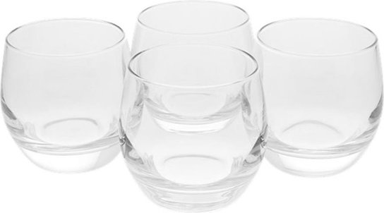 AMIRA Amuse glaasjes - Transparant - Glas - 15 cl - Set van 4 AMIRA Amuse glaasjes - Transparant - Glas - 15 cl - Set van 4