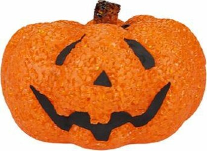 Halloween LED Pompoen verlichting - Oranje - Kunststof - 10 x 15 cm Halloween LED Pompoen verlichting - Oranje - Kunststof - 10 x 15 cm