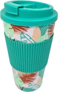 Koffie Beker To Go - Groen - Kunststof - Ø 10 x 18 cm Koffie Beker To Go - Groen - Kunststof - Ø 10 x 18 cm