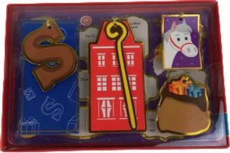 Sinterklaas cadeau labels letter - Multicolor - Papier Sinterklaas cadeau labels letter - Multicolor - Papier