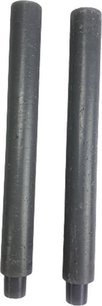 Florida Dinerkaarsen - Paraffine - Grijs - 270 x 31 mm - Set van 2 Florida Dinerkaarsen - Paraffine - Grijs - 270 x 31 mm - Set van 2