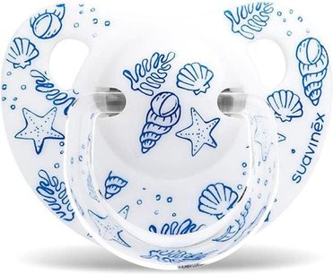 Suavinex Fopspeen Anatomisch Latex 0-6M Sea Suavinex Fopspeen Anatomisch Latex 0-6M Sea