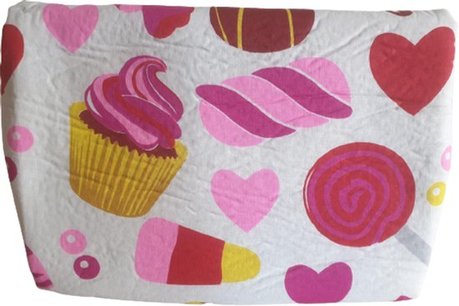 Fast Fit Toppers Van TV Strijkplank hoes ANNEMARIE Sweet Print - Roze / Wit - Katoen / Polyester - 139 x 49 cm Universeel Fast Fit Toppers Van TV Strijkplank hoes ANNEMARIE Sweet Print - Roze / Wit - Katoen / Polyester - 139 x 49 cm Universeel