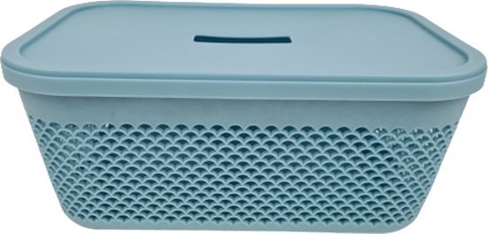 Opbergdoos HABO - Baby Blauw - 100% gerecycled plastic - 29 x 12cm Opbergdoos HABO - Baby Blauw - 100% gerecycled plastic - 29 x 12cm