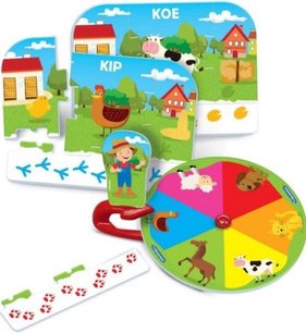 Spelend Leren Op de Boerderij - Kip / Koe - Multicolor - Karton - 23 x 29 x 5 cm - Voor 3 tot 5 jaar Spelend Leren Op de Boerderij - Kip / Koe - Multicolor - Karton - 23 x 29 x 5 cm - Voor 3 tot 5 jaar