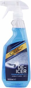 C&C Antivries ruitenontdooier - Antivries spray - Blauw - Set van 2 - 1L C&C Antivries ruitenontdooier - Antivries spray - Blauw - Set van 2 - 1L